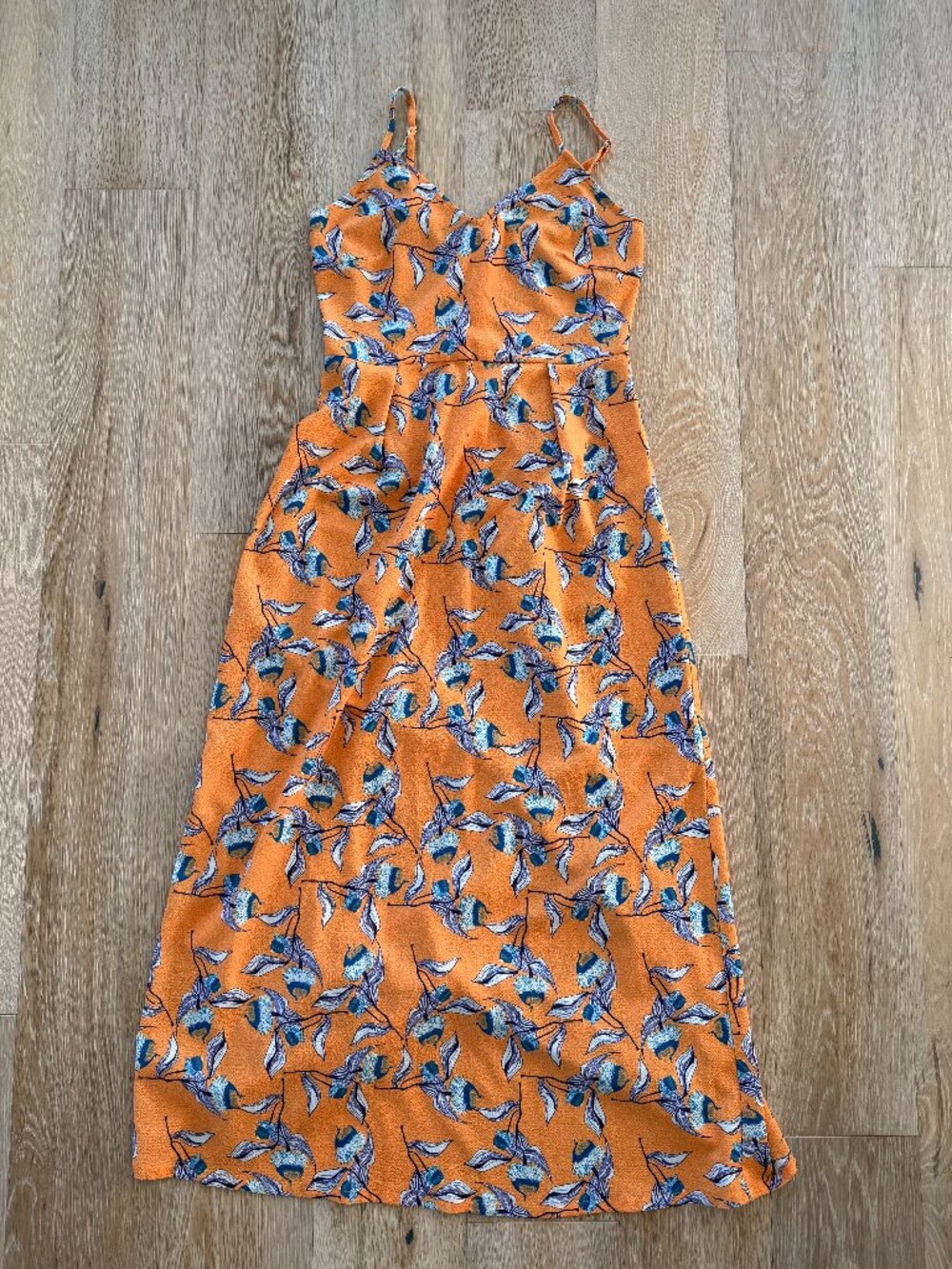 ASOS Sleeveless Floral Print Maxi Dress